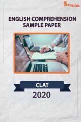 CLAT 2020 English Comprehension Sample Paper CLAT 2020 English Comprehension Sample Paper